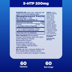 Natrol 5-HTP 200 mg Time Release Mood Support | Drug-Free

