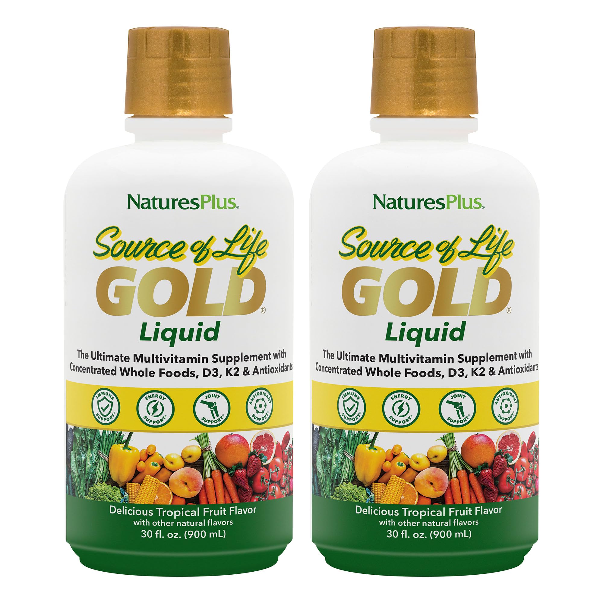 Nature's Plus Source of Life GOLD Multivitamin Liquid