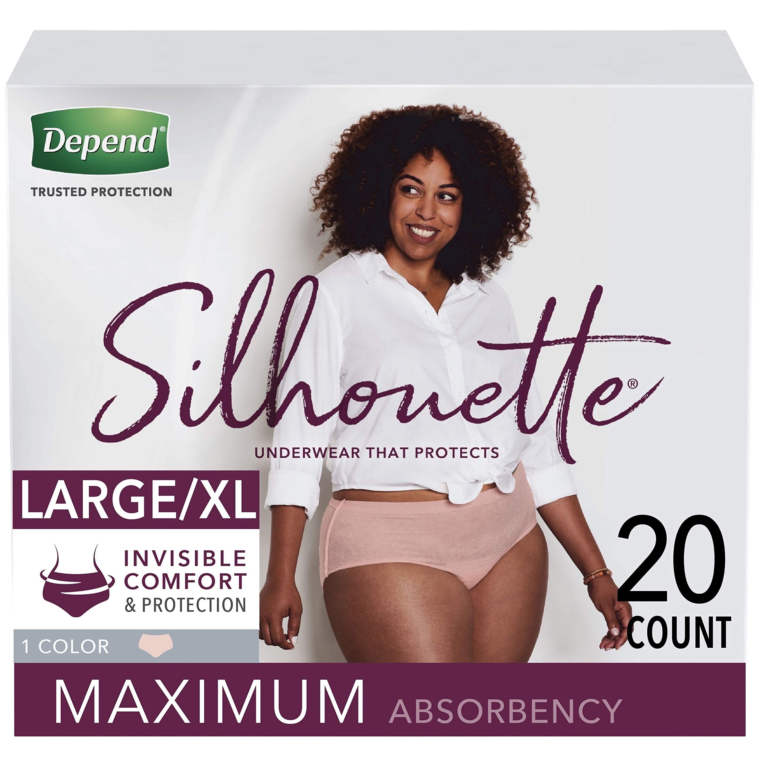 Depend Silhouette Incontinence Underwear Maximum Absorbency
