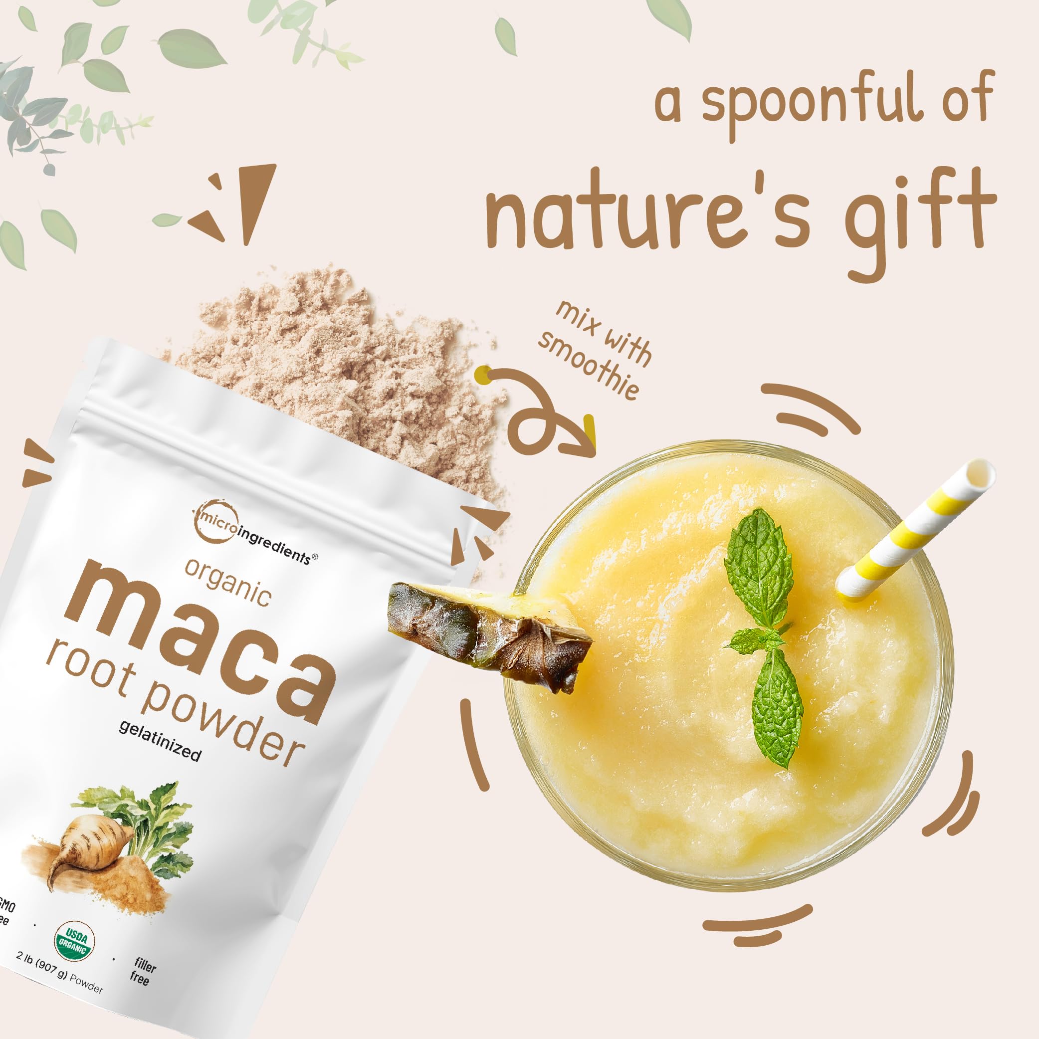 Maca Root Powder by Micro Ingredients

