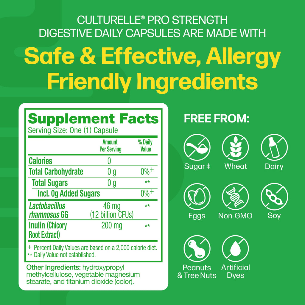 Culturelle Pro Strength Daily Probiotics for Digestive Health

