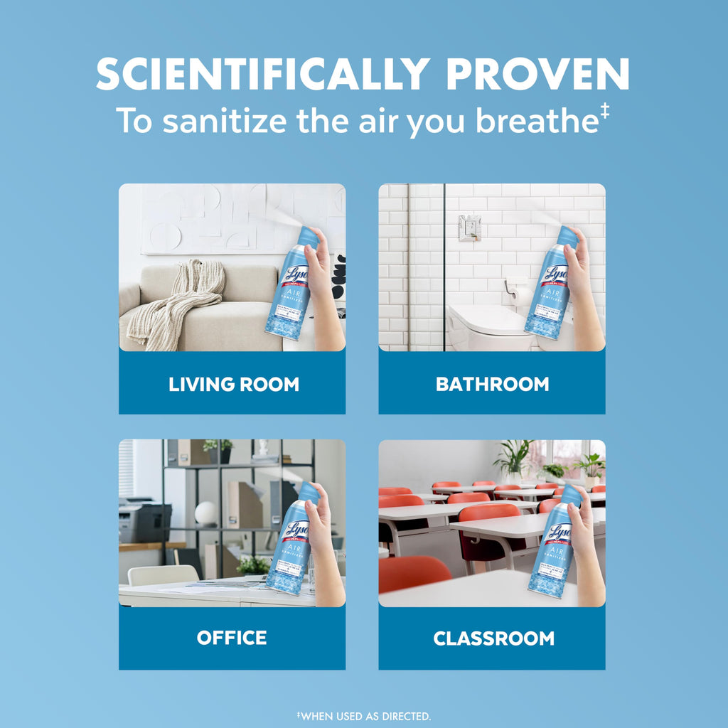 Lysol Air Sanitizer Odor Eliminator for Home & Office


