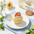 Festiva Disposable Dessert Plates with Forks

