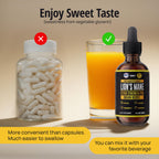 HERBIFY Lions Mane Mushroom Tincture for Brain Health

