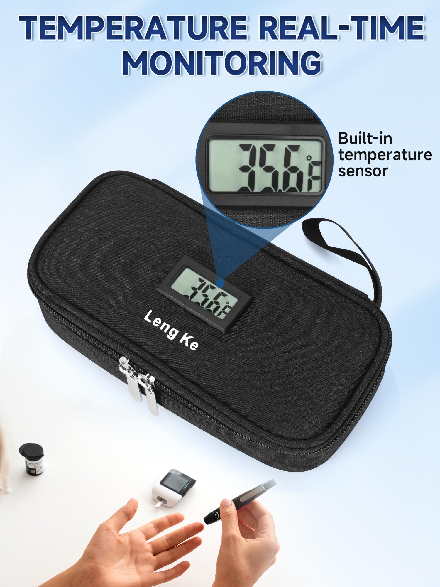 YOUSHARES Insulin & Peptide Cooler Case for Pens

