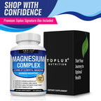 Toplux Magnesium Complex Supplement | Bone & Muscle Support

