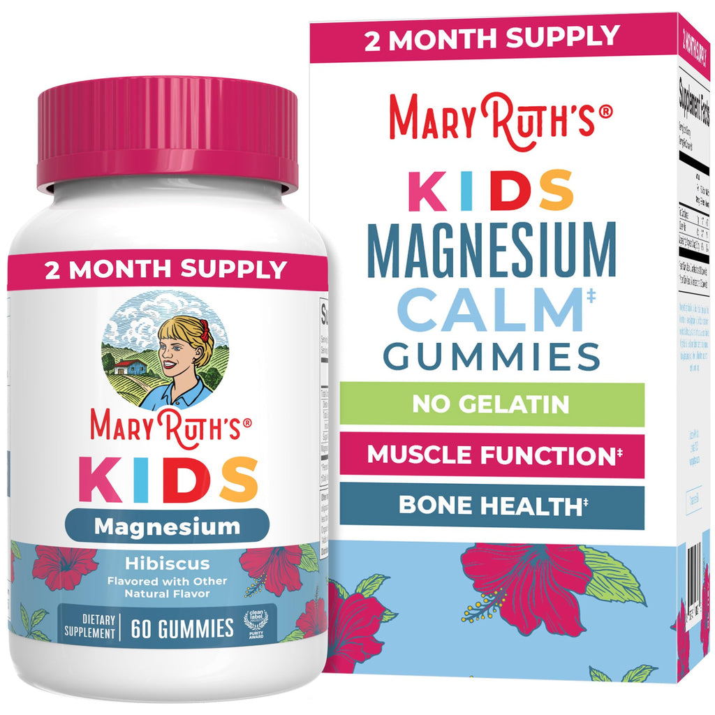 MaryRuth's Magnesium Gummies for Kids | Chewable Mineral

