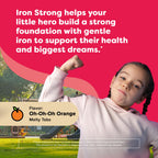Renzo's Kids Dissolvable Iron Supplement | Sugar-Free Tabs

