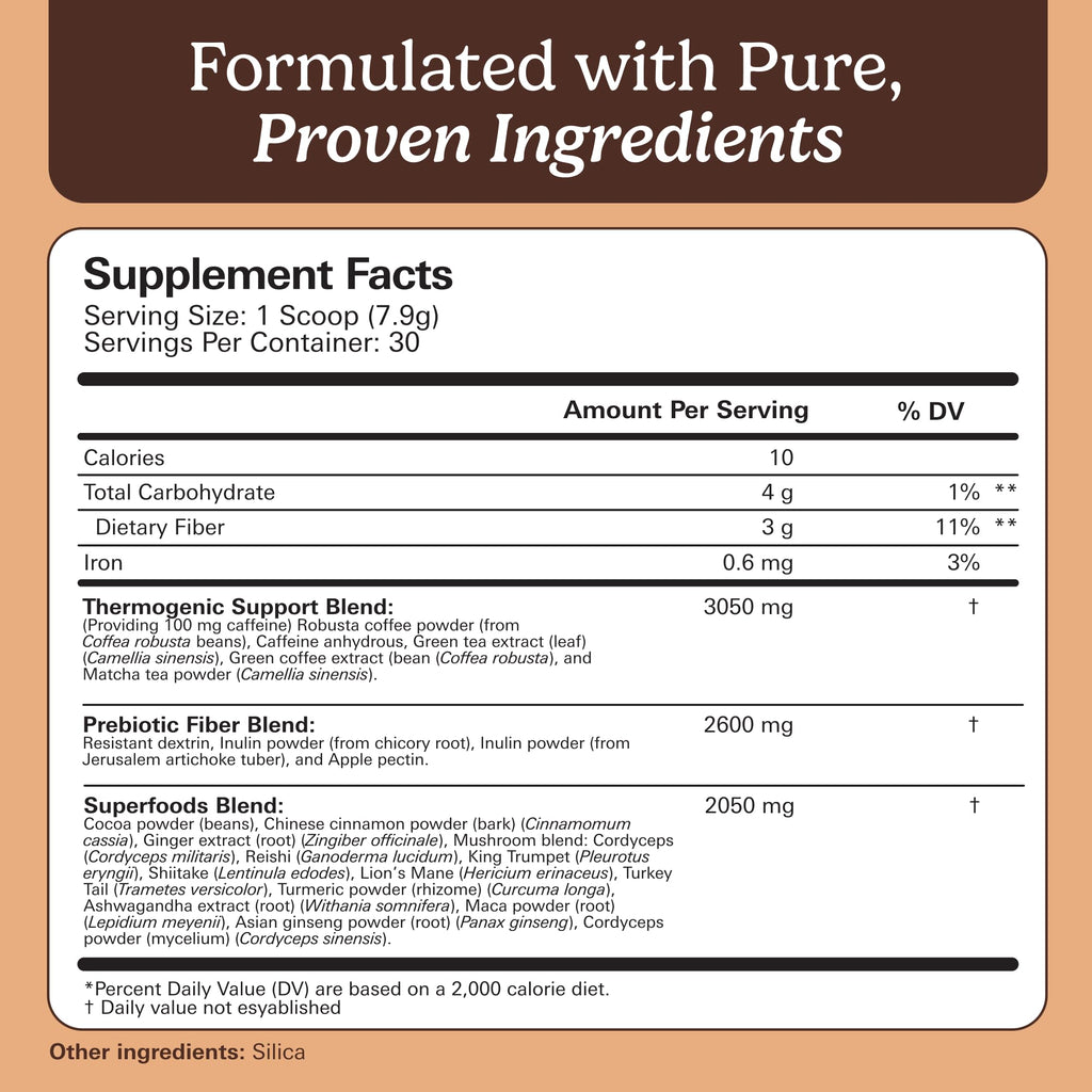 Santo Remedio Super Café Coffee Powder with Prebiotic Fiber

