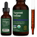 Global Healing Center Detoxadine Organic Nascent Iodine Liquid Supplement