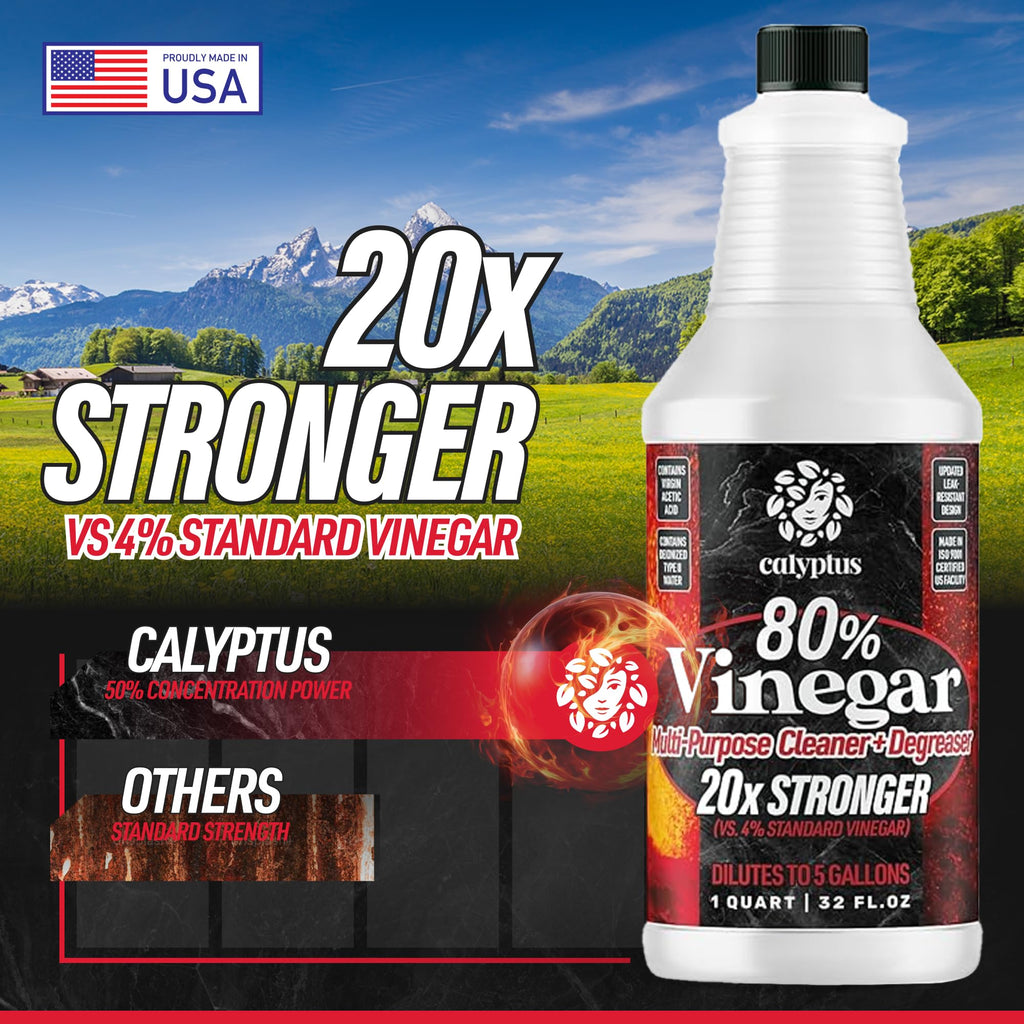 Calyptus Concentrated Vinegar for Cleaning - Technical Grade

