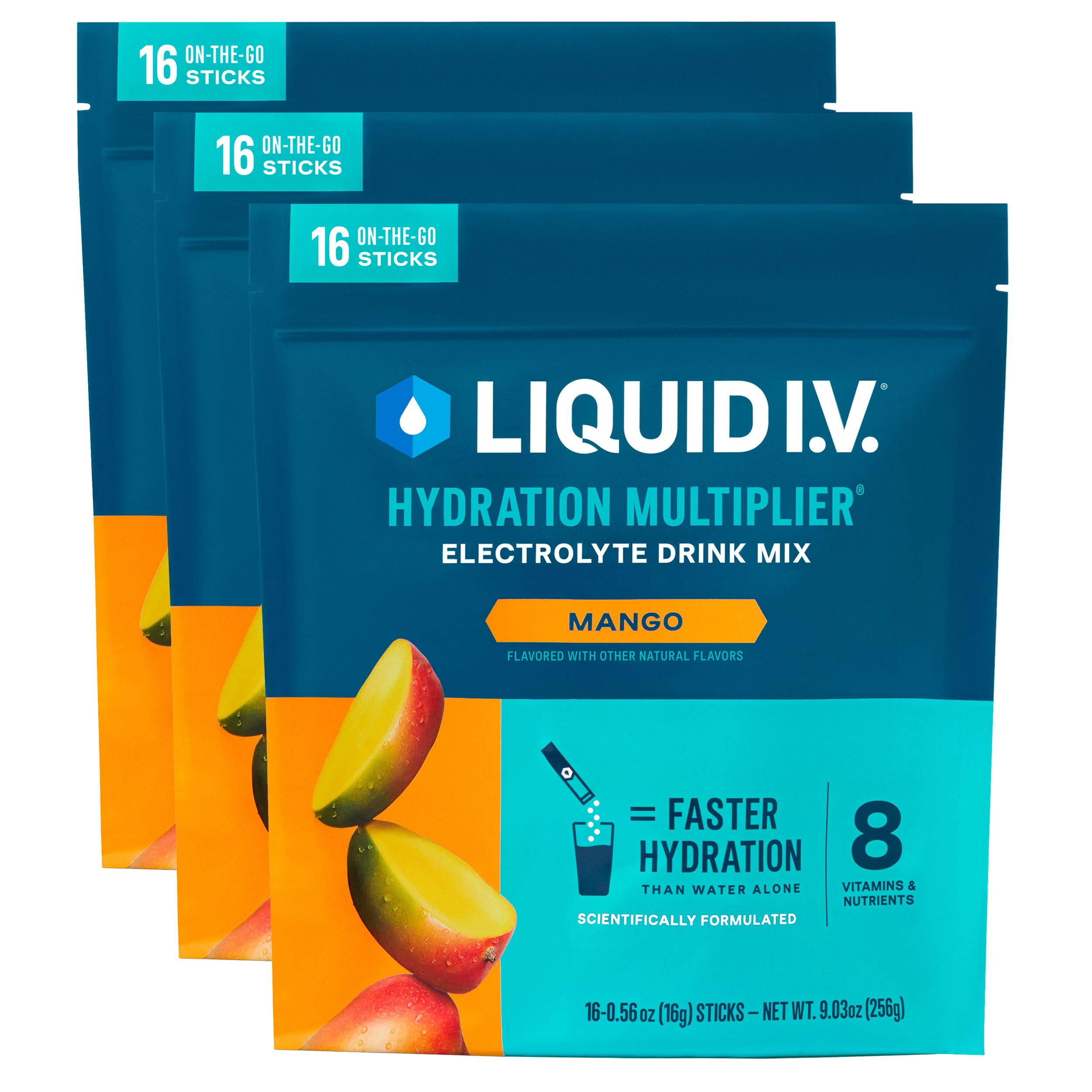 Liquid I.V. Hydration Multiplier Electrolyte Powder Drink Mix