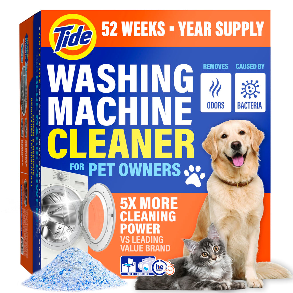 Tide Pet Washing Machine Cleaner Odor & Residue Eliminator

