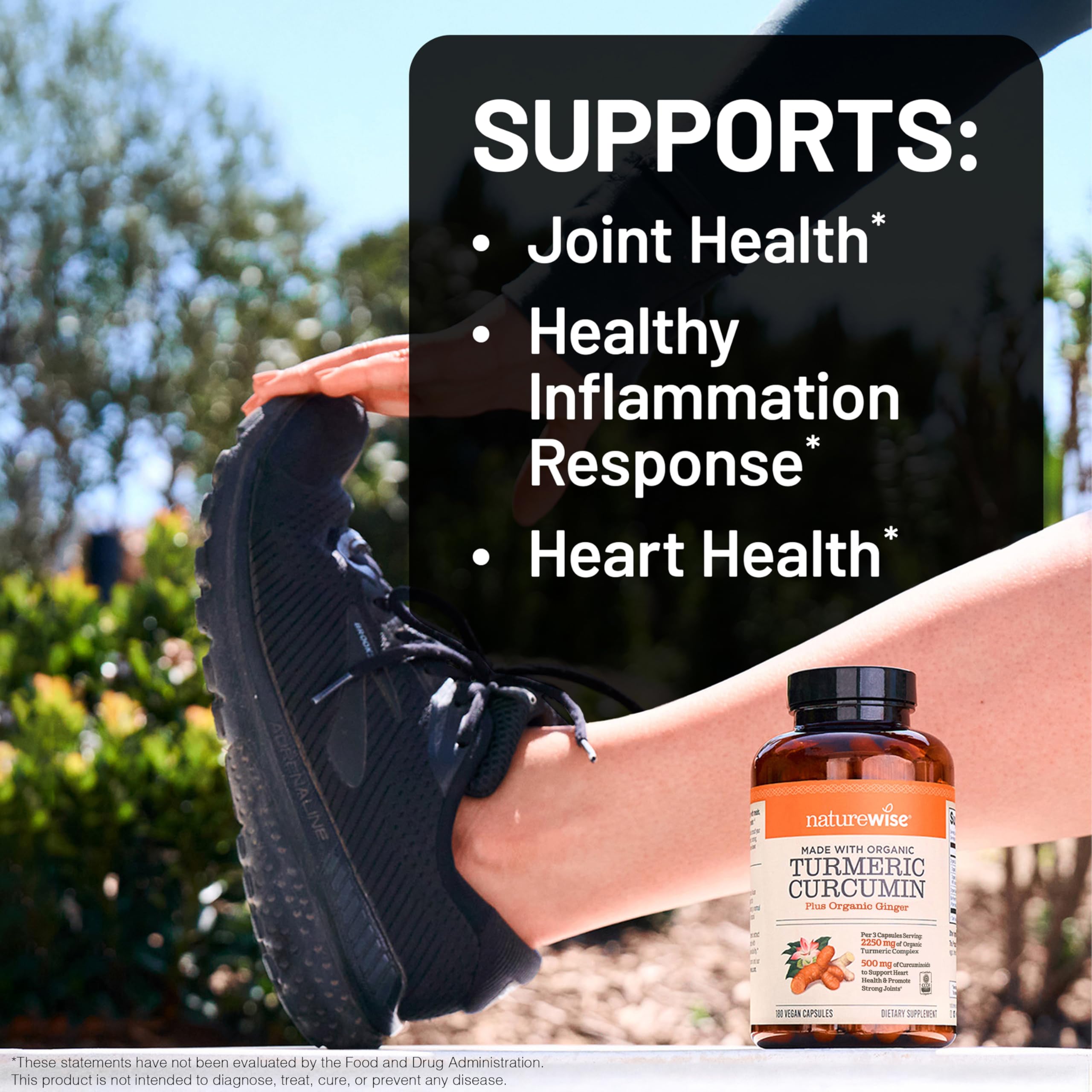 NatureWise Curcumin Turmeric with BioPerine Joint Support

