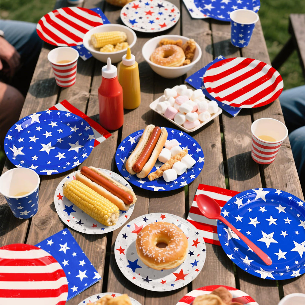 Disposable Tableware Set for Celebrations | Assorted Designs

