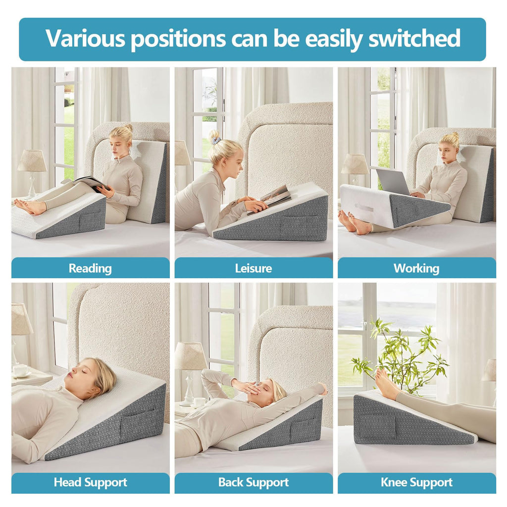Pillow for Sleeping and Resting | Versatile Support Cushion

