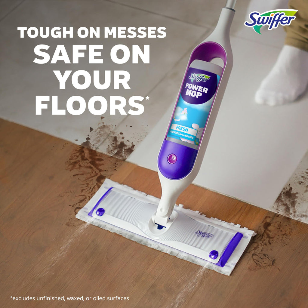 Swiffer PowerMop Floor Cleaning Kit – Spray Mop System

