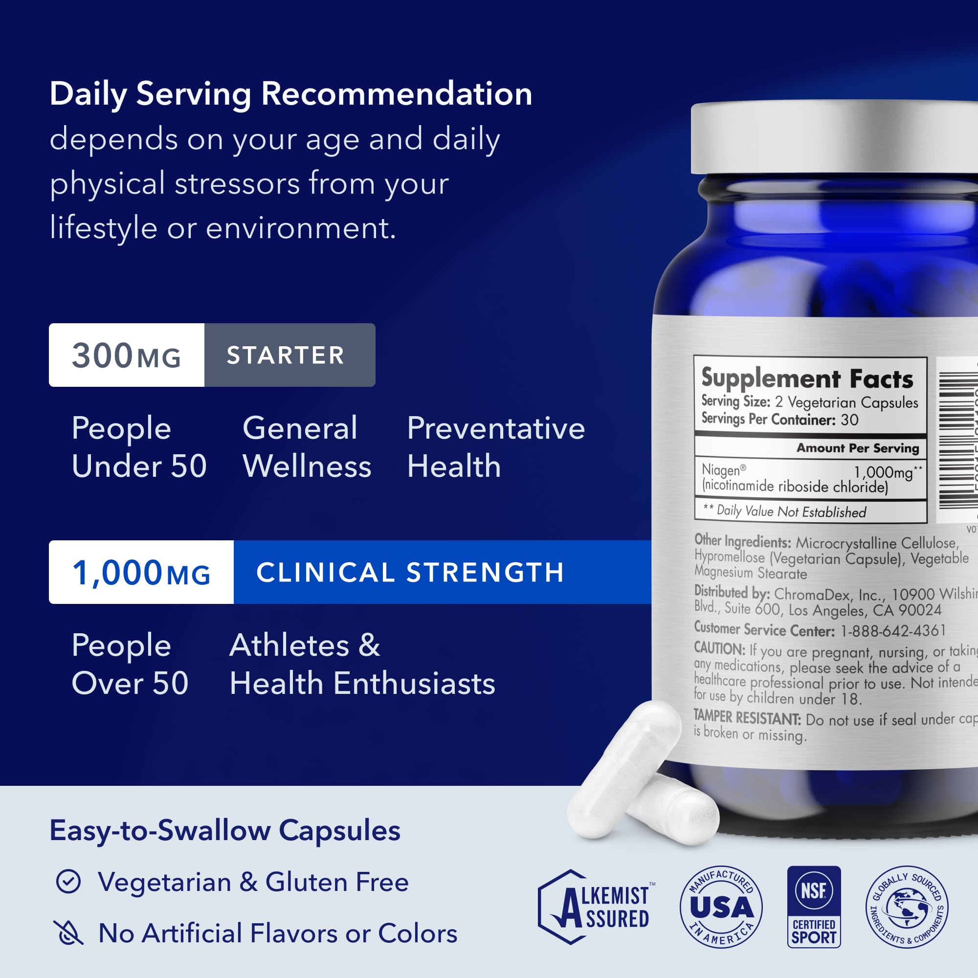 TRU NIAGEN Patented Supplement | Daily Wellness

