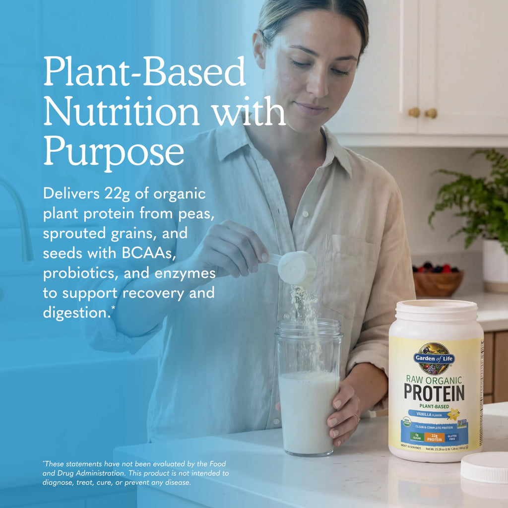 Garden of Life Vegan Protein Powder with Probiotics

