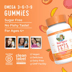 MaryRuth Organics Vegan Omega 3-6-7-9 Gummies

