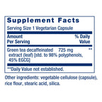 Life Extension Decaffeinated Green Tea Extract

