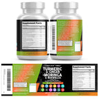 Clean Nutra All-in-One Turmeric Moringa Supplement

