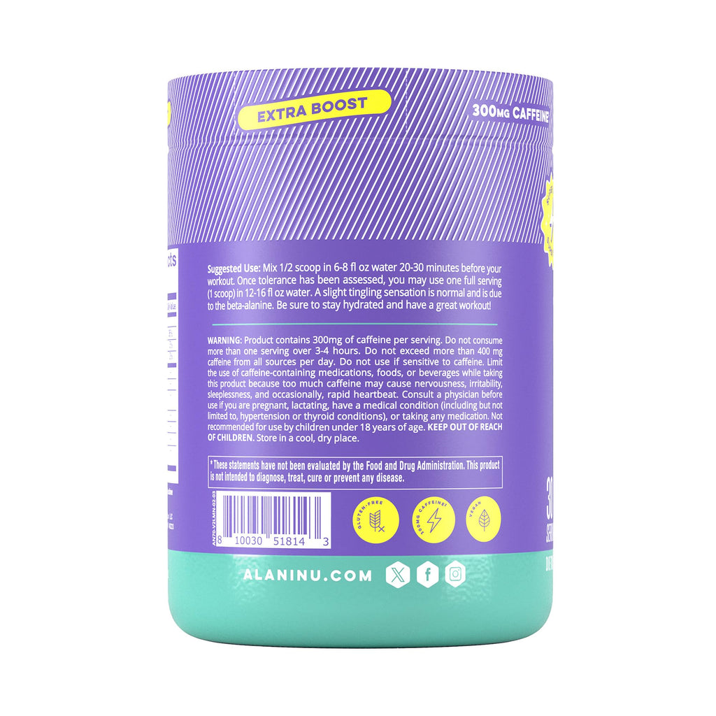 Alani Nu Pre-Workout+ Powder | Clean Energy

