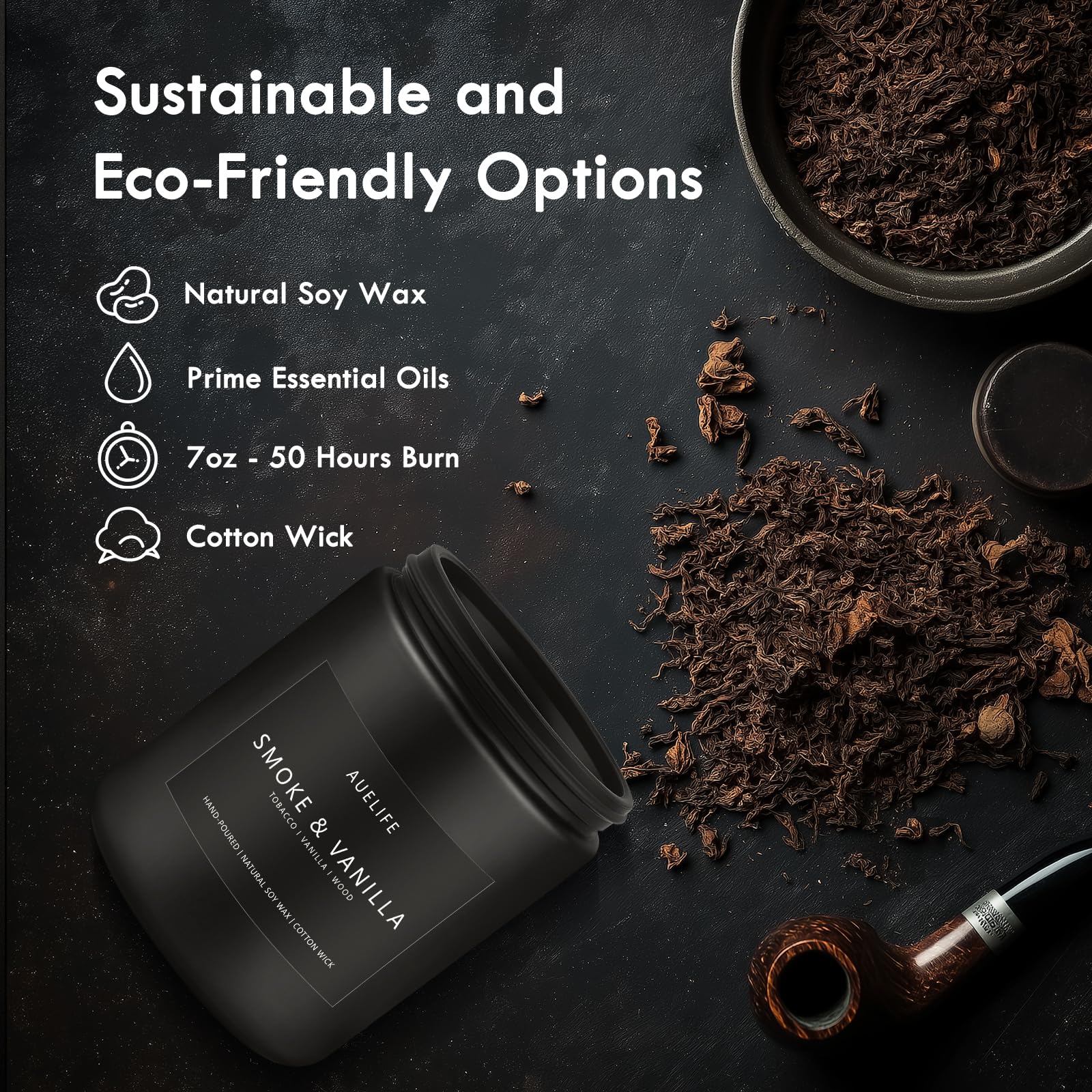 Scented Candles for Men | Masculine Home Fragrance

