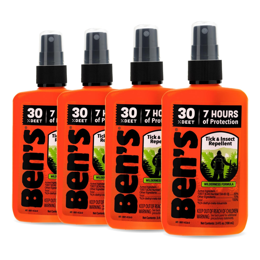 Ben's Tick & Insect Repellent 30% DEET | Fragrance-Free Bug Spray

