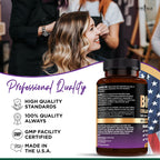 NEW AGE Biotin Hair Growth Vitamins for Hair, Skin & Nails

