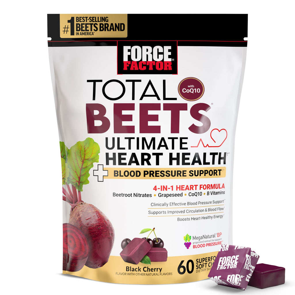Total Beets Ultimate Heart Health Chews | Force Factor

