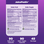 Natrol JuiceFestiv Daily Fruit & Veggie Supplements

