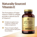 Solgar Vitamin E Softgels 670 mg – Natural Antioxidant


