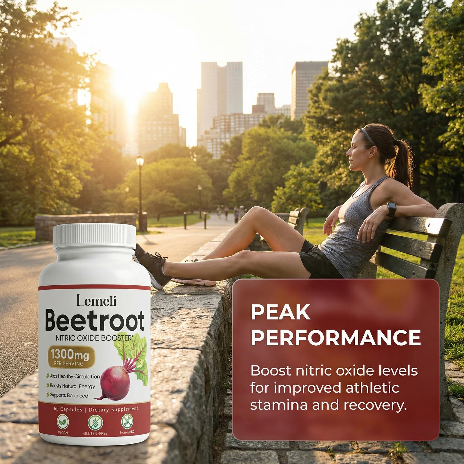 Lemeli Beetroot Capsules - Beetroot Supplement

