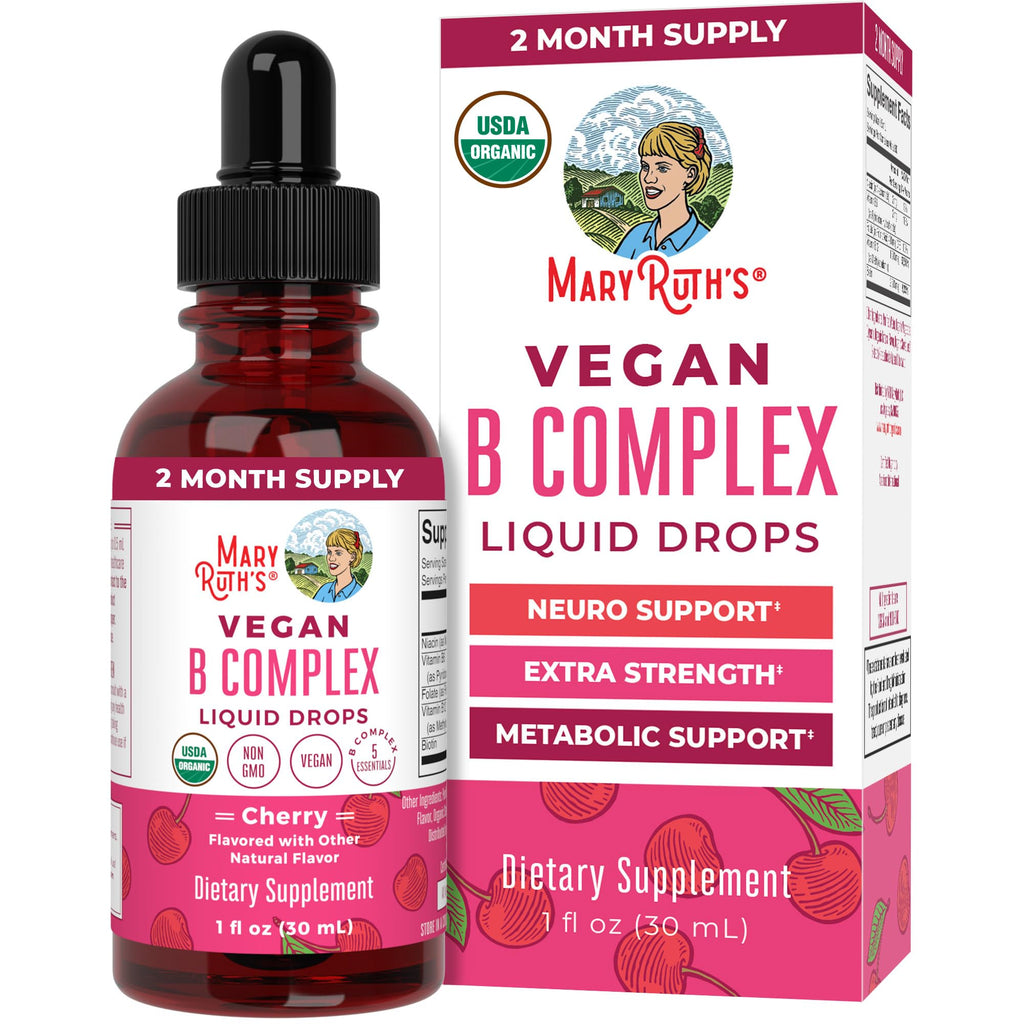 MaryRuth's Organics Vitamin B Complex | Metabolic Support

