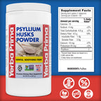 Yerba Prima Psyllium Husk Powder – Unflavored Fiber

