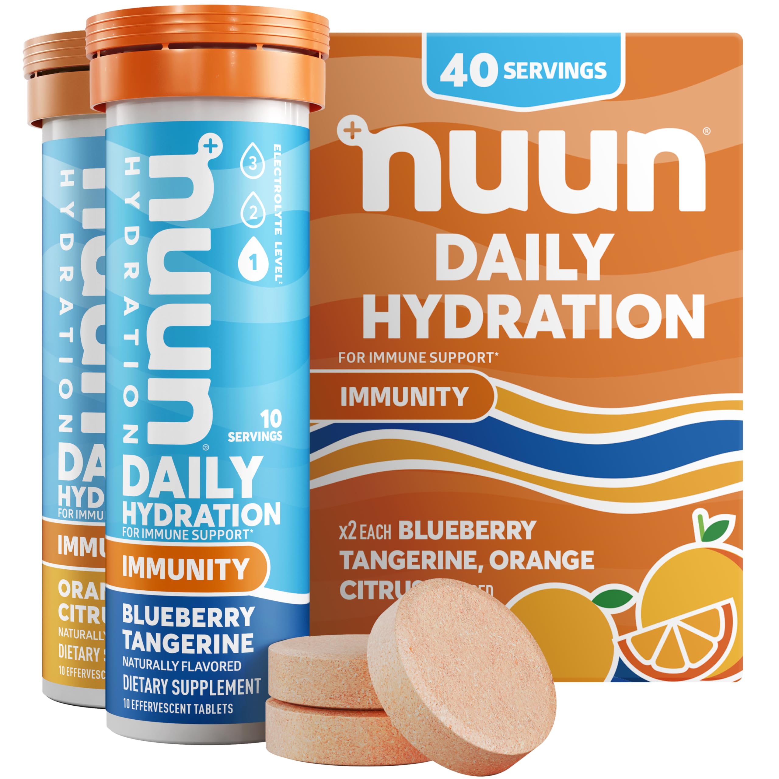 Nuun Immunity Electrolyte Tablets | Hydration Immune Support

