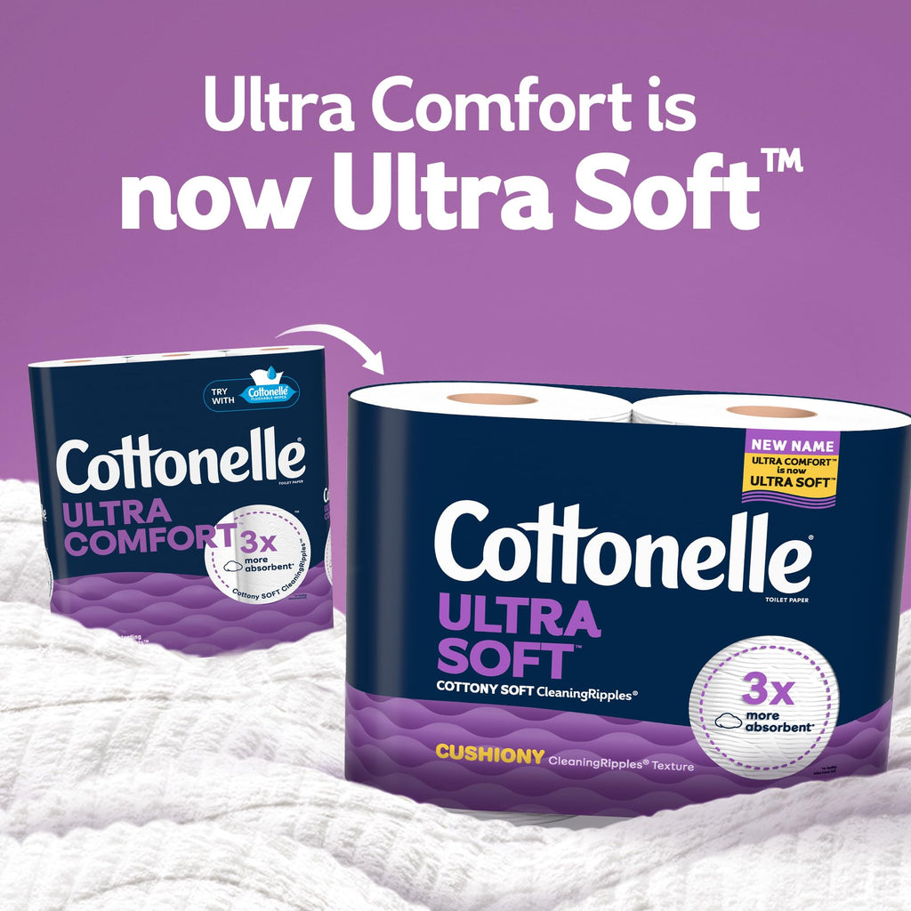 Cottonelle Ultra Soft 2-Ply Toilet Paper | CleaningRipples

