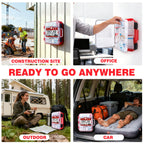 First Aid Kit with Organized Storage for Versatility

