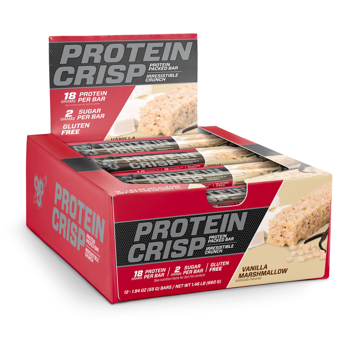 BSN Protein Crisp Bar Gluten-Free High-Protein Snack