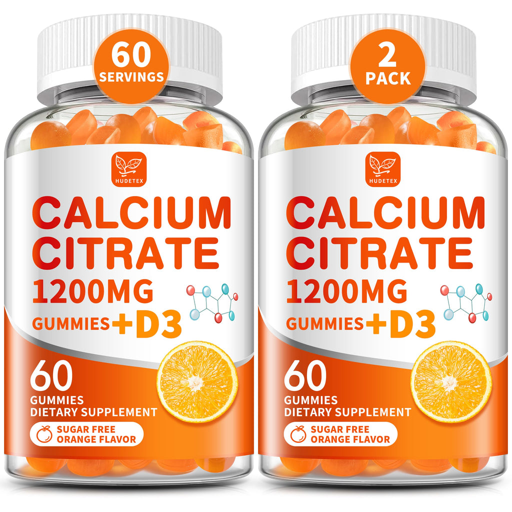 Calcium Citrate Gummies with Vitamin D3 for Bone Support

