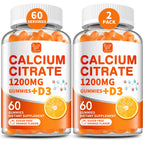 Calcium Citrate Gummies with Vitamin D3 for Bone Support

