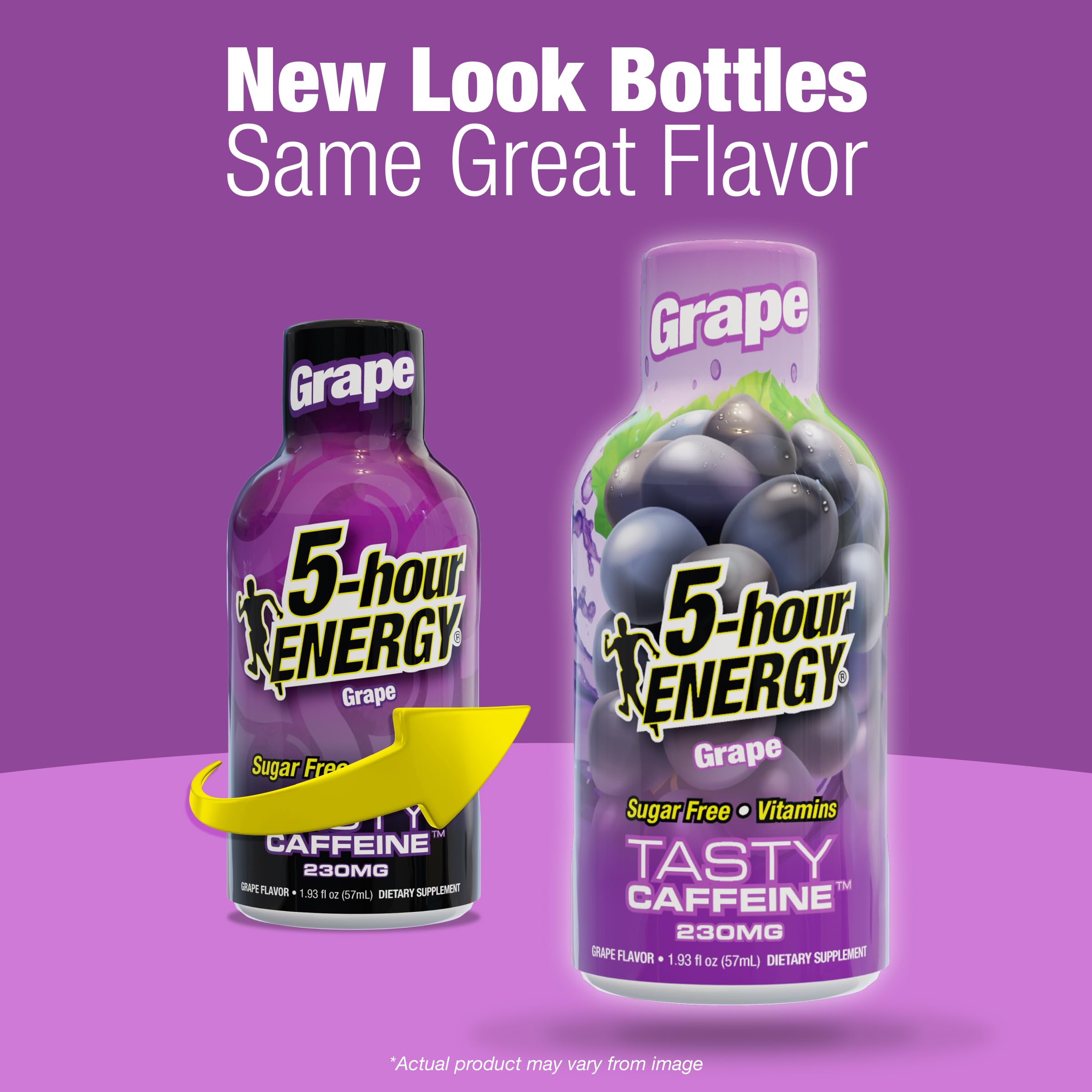 5-hour ENERGY Grape Flavor Energy Shot - Sugar Free

