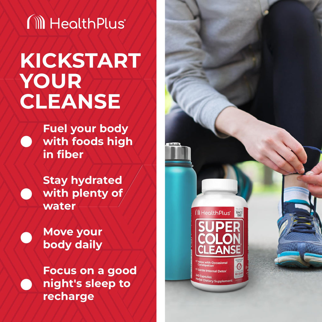 Health Plus Super Colon Cleanse | Digestive Detox

