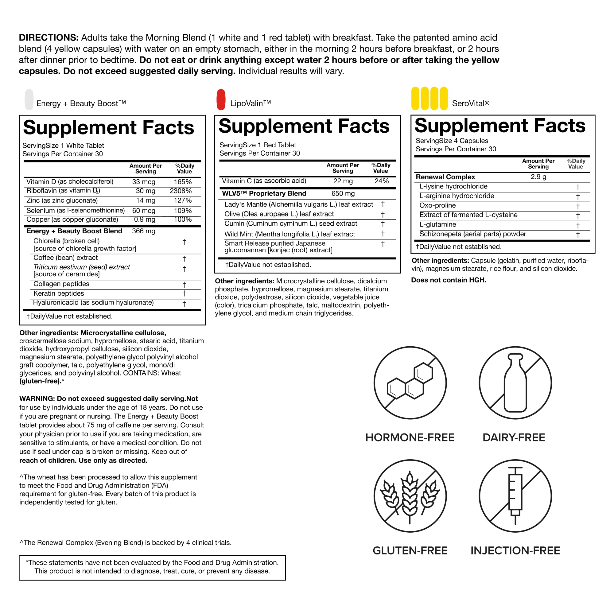 SeroVital Advanced HGH Supplement for Energy & Metabolism

