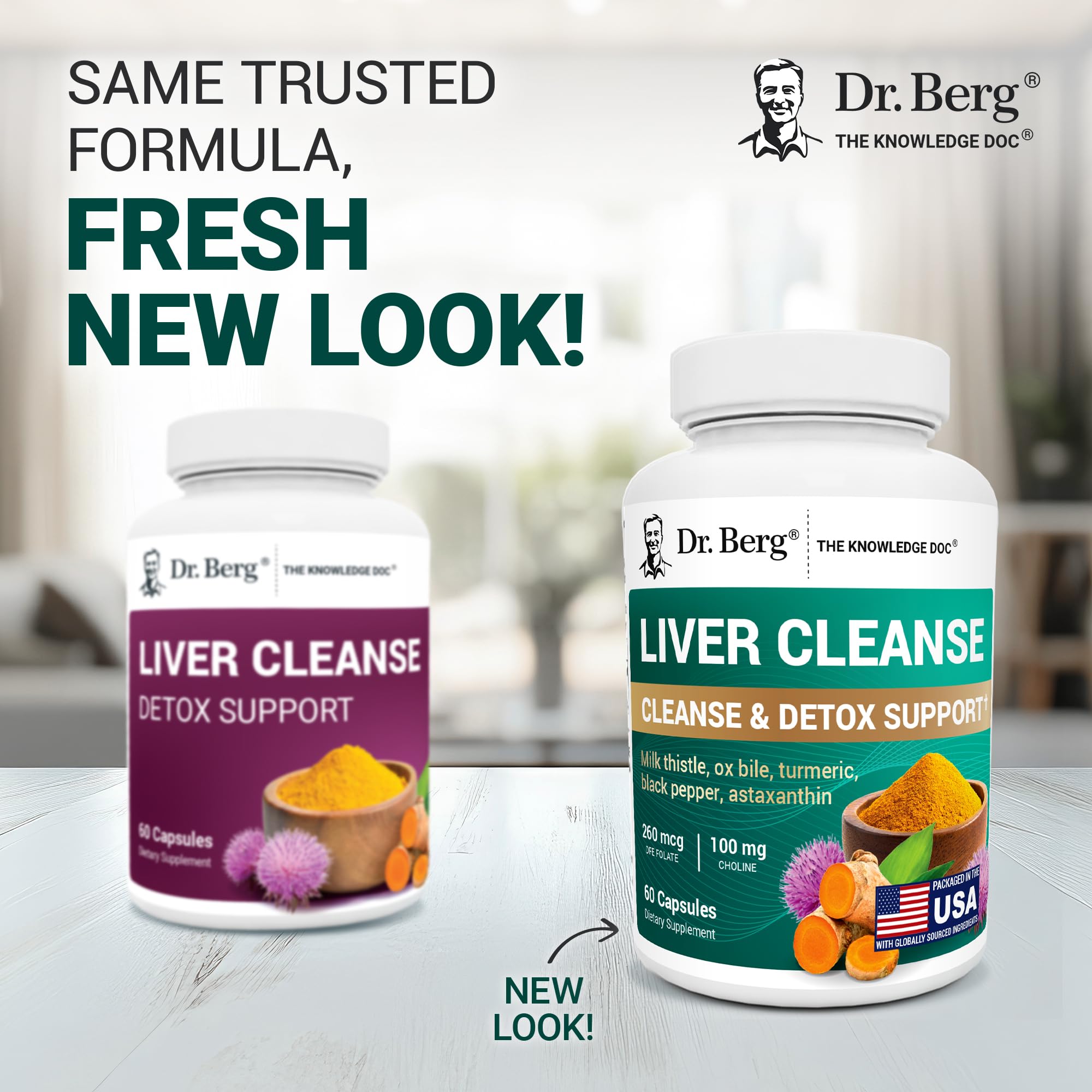 Dr. Berg Liver Cleanse Detox Capsules | Liver Support

