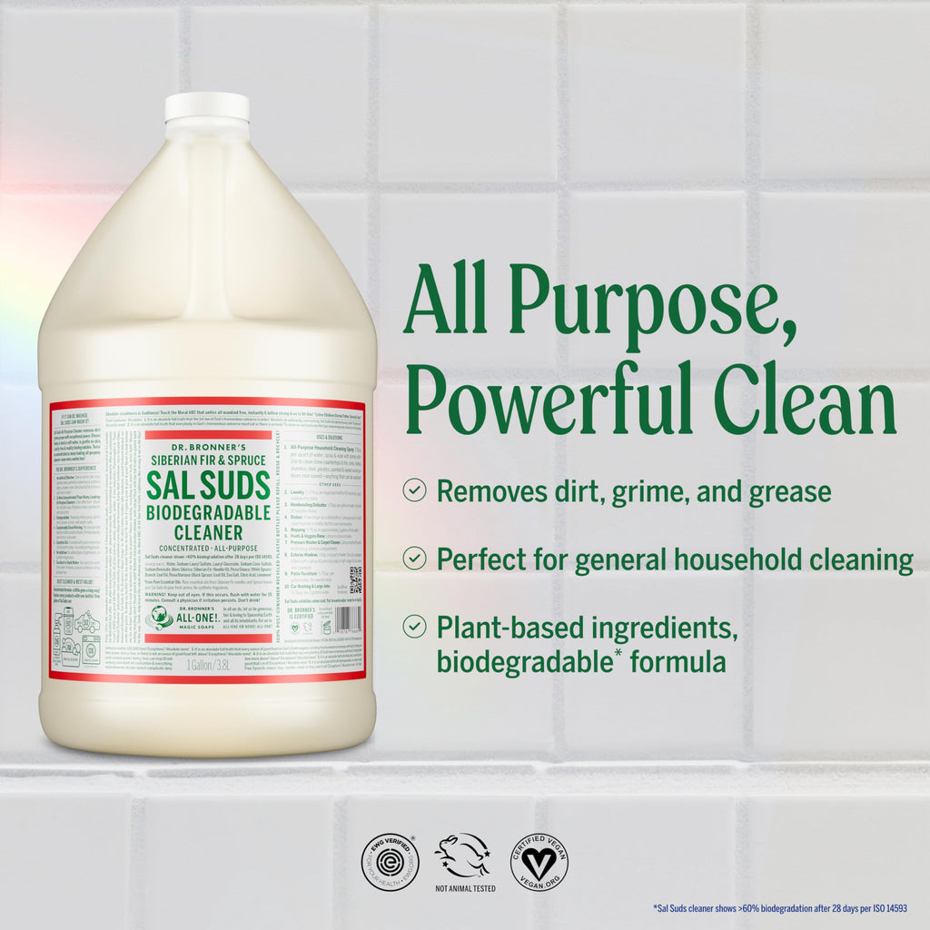 Dr. Bronner's Sal Suds All-Purpose Cleaner Biodegradable

