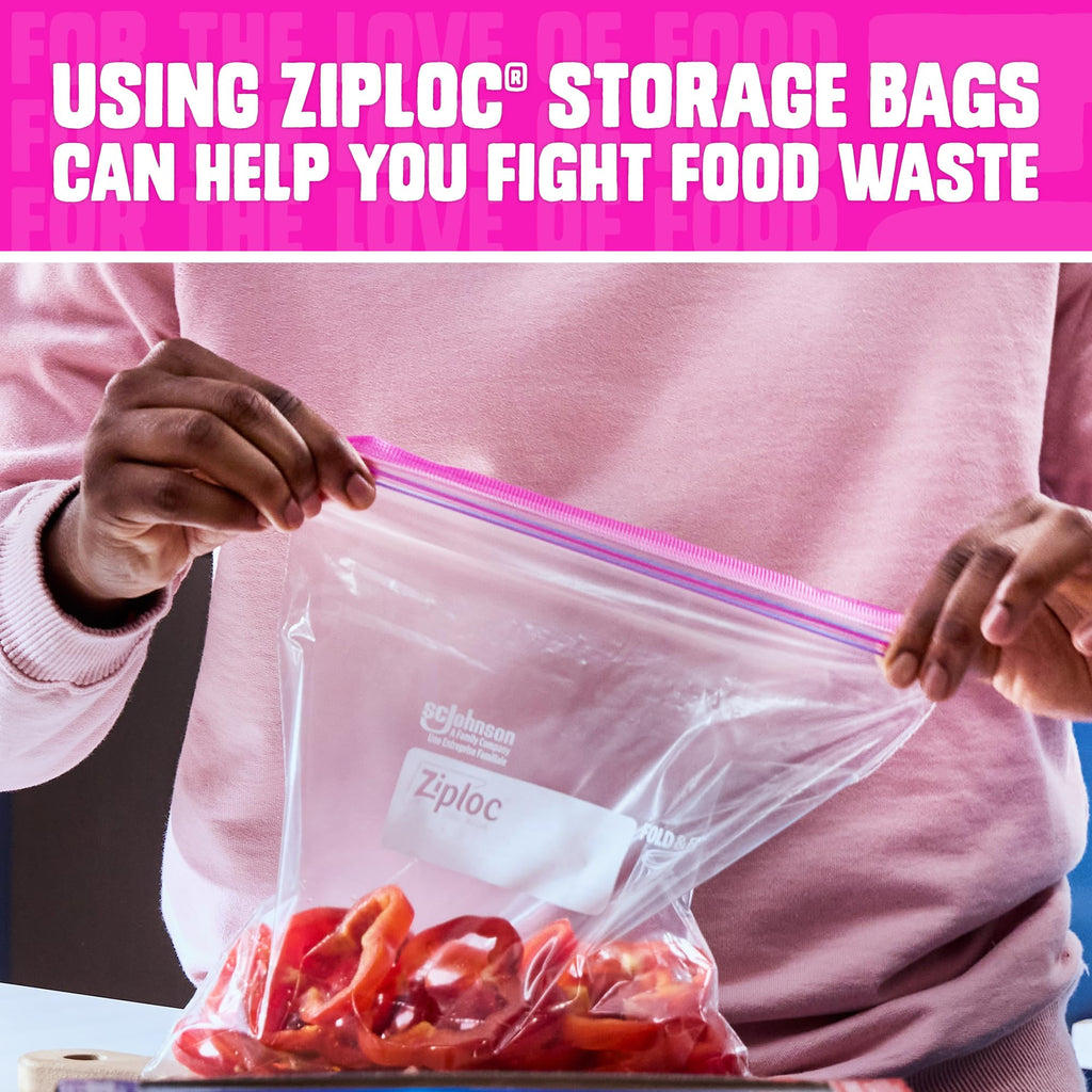Ziploc Easy Open Food Storage Bags - BPA-Free

