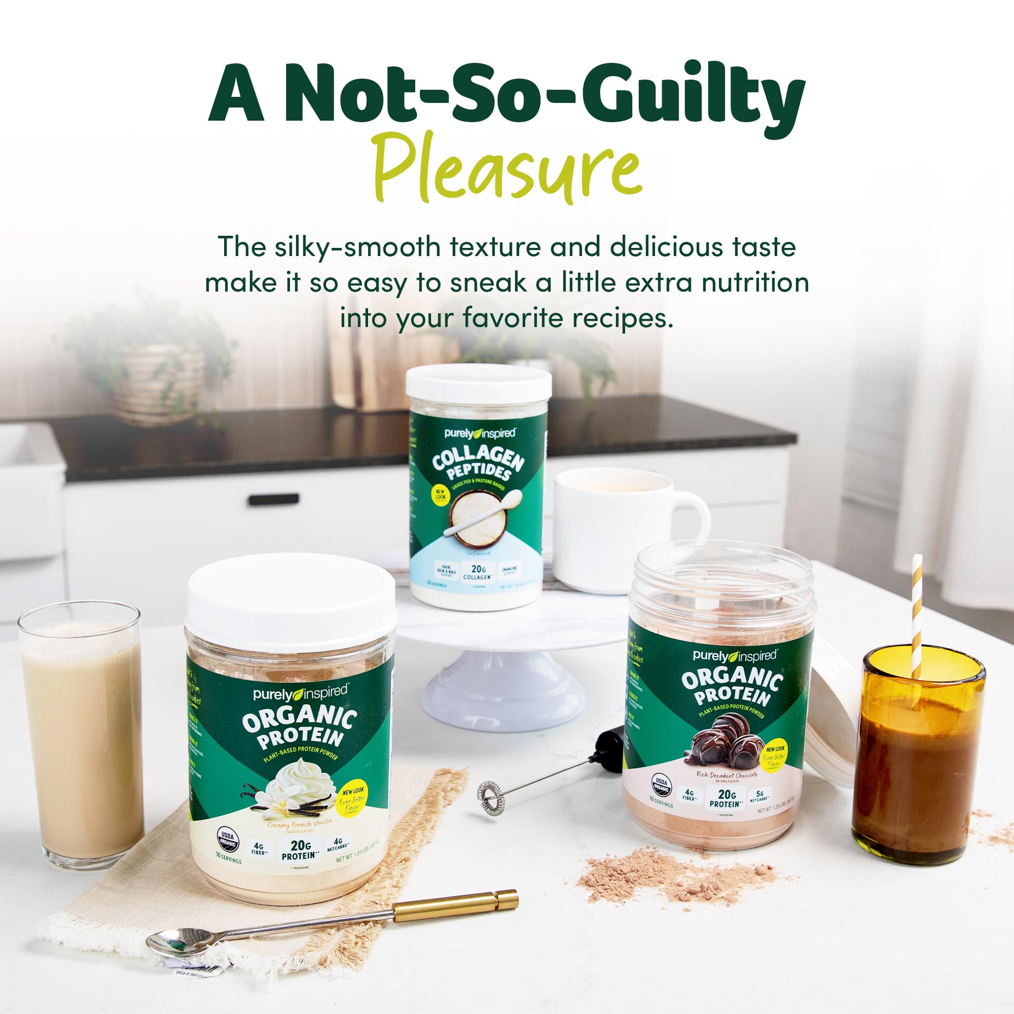 Purely Inspired Organic Plant-Based Protein Powder - Vegan

