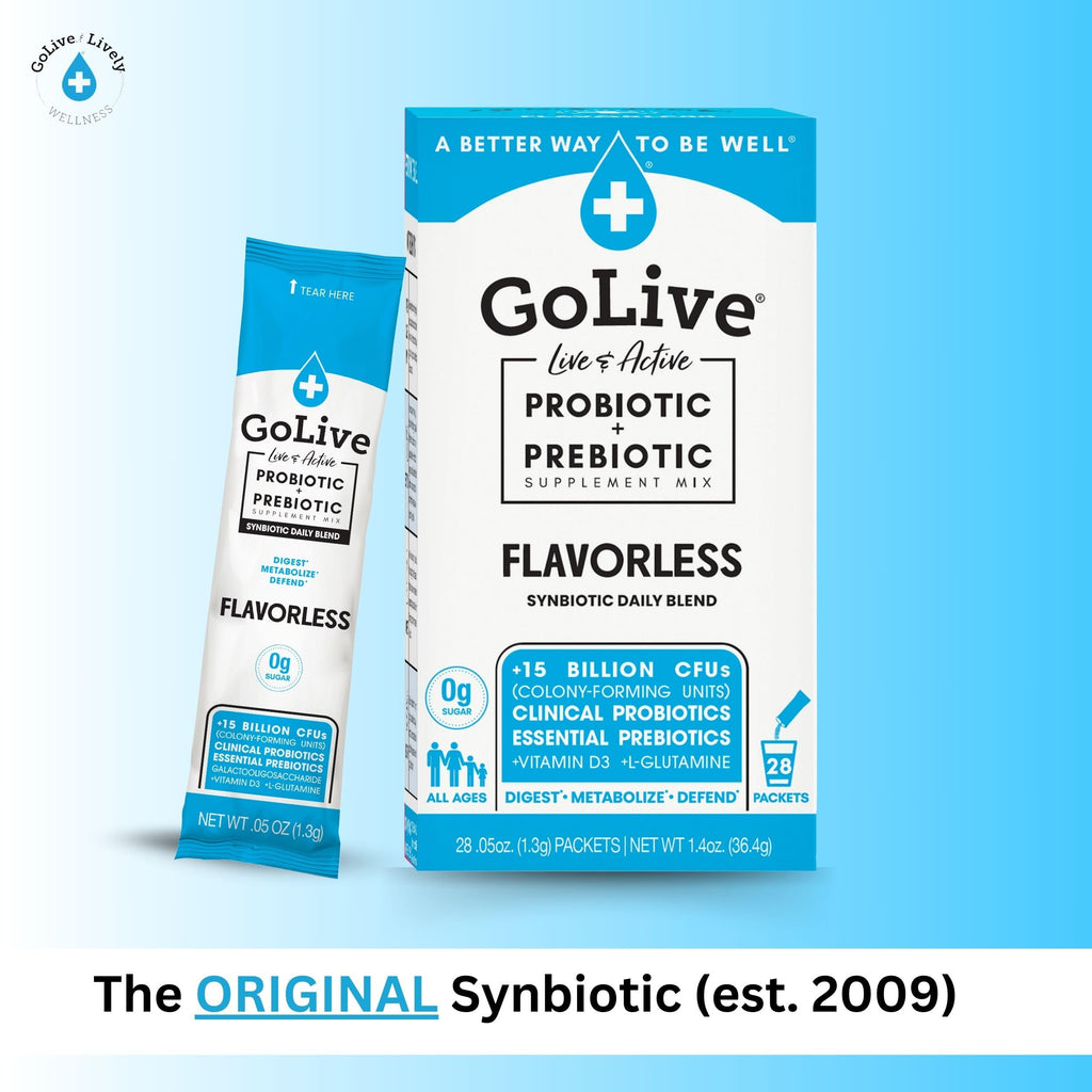 GoLive Synbiotic Probiotic & Prebiotic Powder

